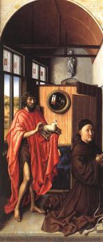 Robert Campin : The Werl Altarpiece, left wing